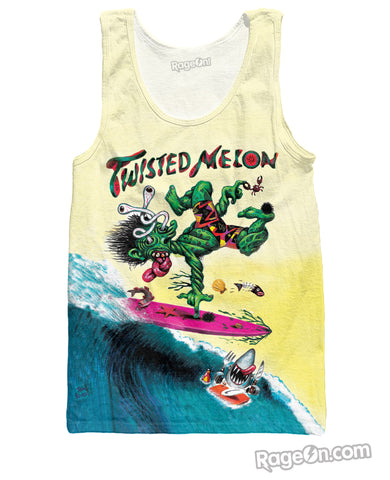 Twisted Melon Tank Top