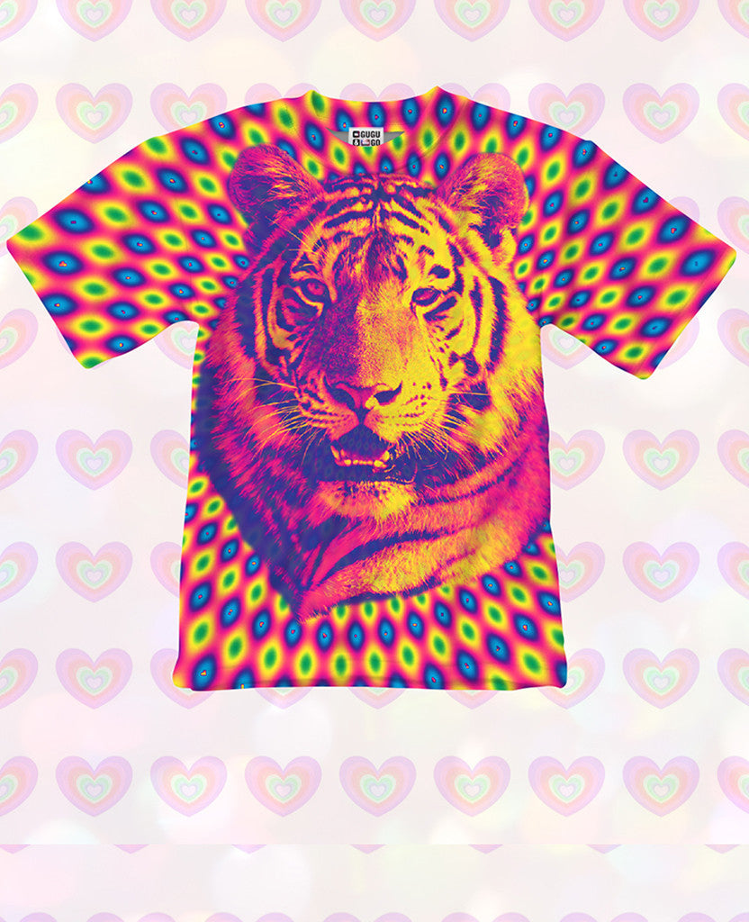 Crazy Tiger T-Shirt For Kids