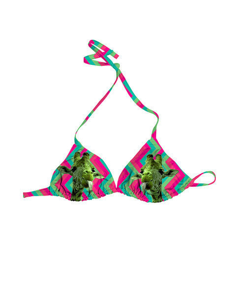 Giraffe Triangle Top *Ready to Ship*