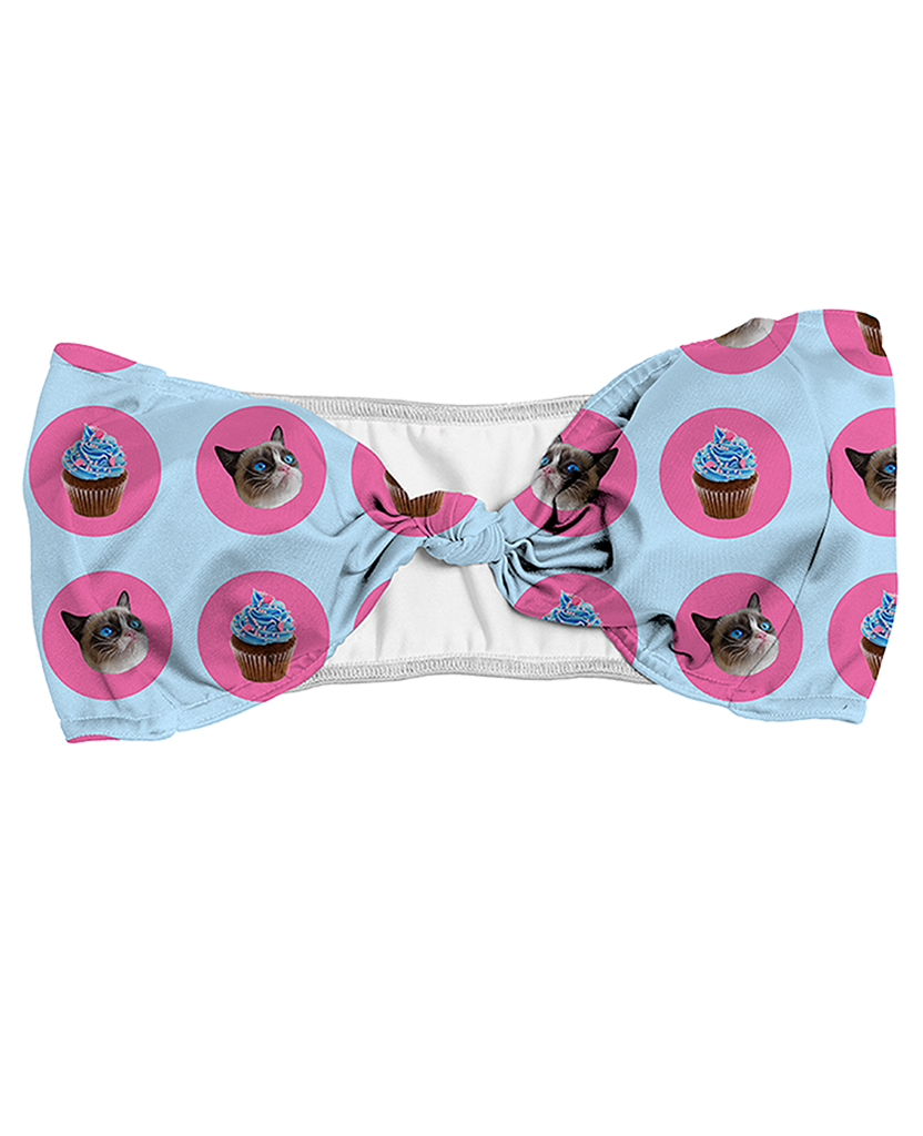 Sweety Kitty Padded Bandeau Top