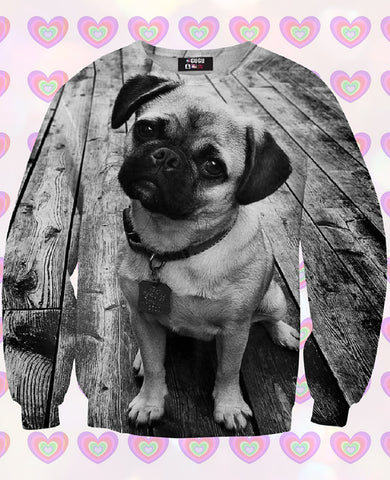 Pug Sweatshirt For Kids