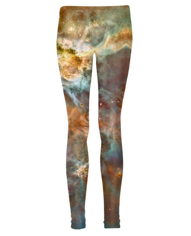 Gold Nebula Leggings *Ready to Ship*