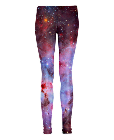 Violet Nebula Leggings