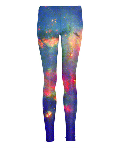 Green Nebula Leggings