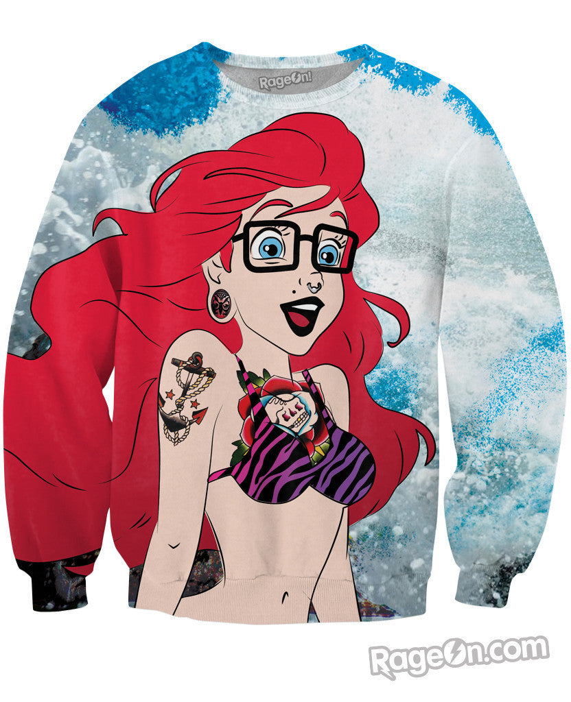 Hipster Ariel Sweatshirt