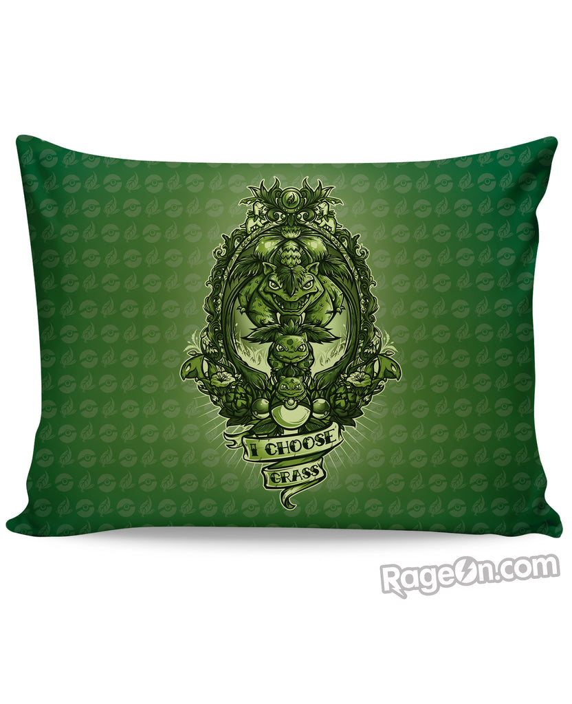 I Choose Grass Pillow Case