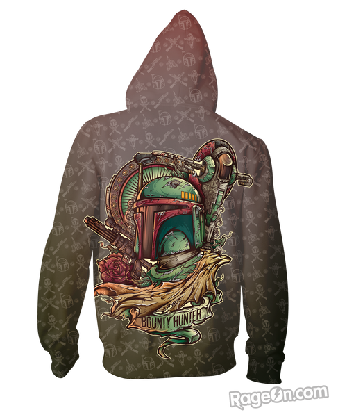 Bounty Hunter Zip-Up Hoodie