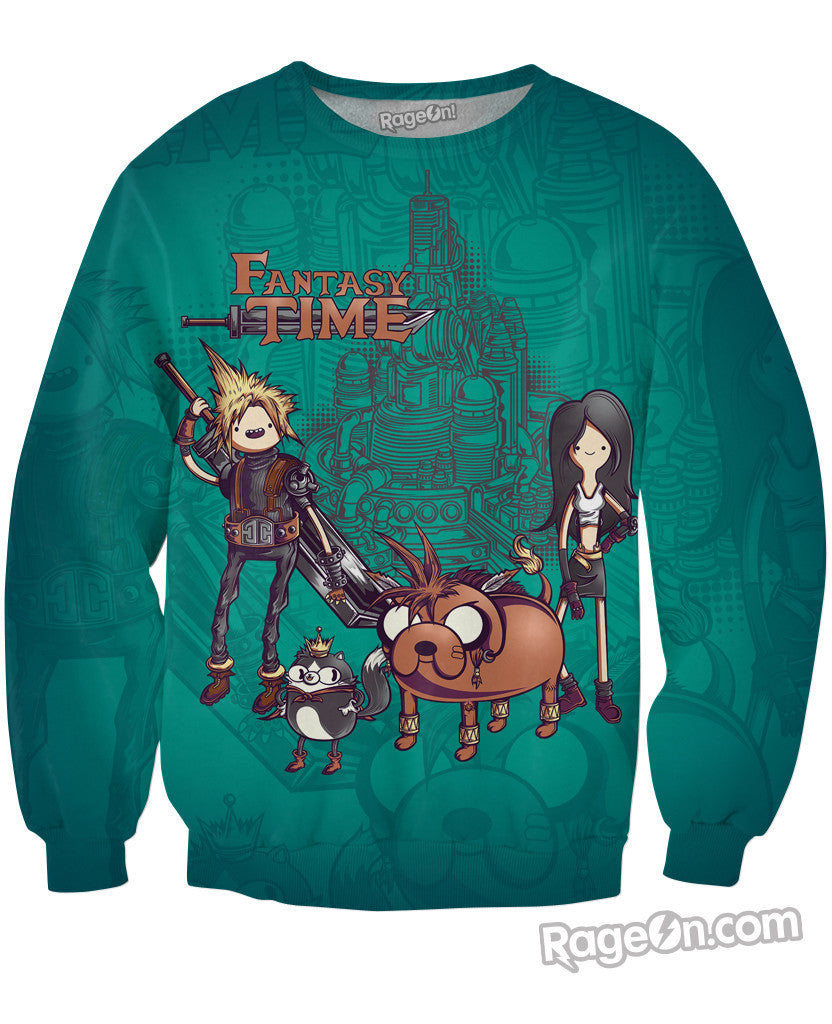 Fantasy Time Crewneck Sweatshirt