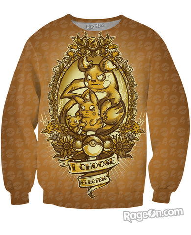 I Choose Electric Crewneck Sweatshirt