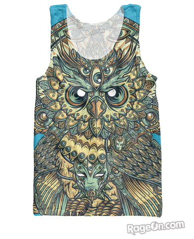 God Owl of Dreams Tank Top