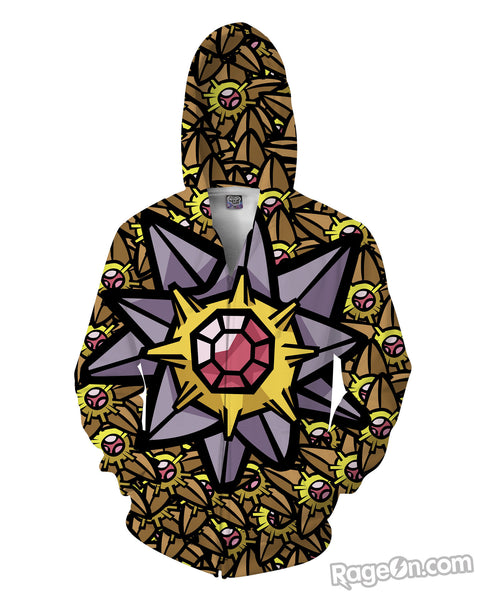 Starmie and You Zip-Up Hoodie