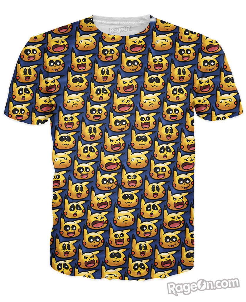 Pikachu Emotions T-Shirt