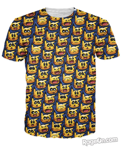 Pikachu Emotions T-Shirt