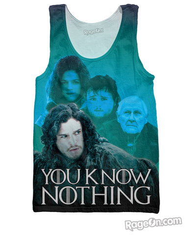 Game of Thrones Jon Snow Tank Top