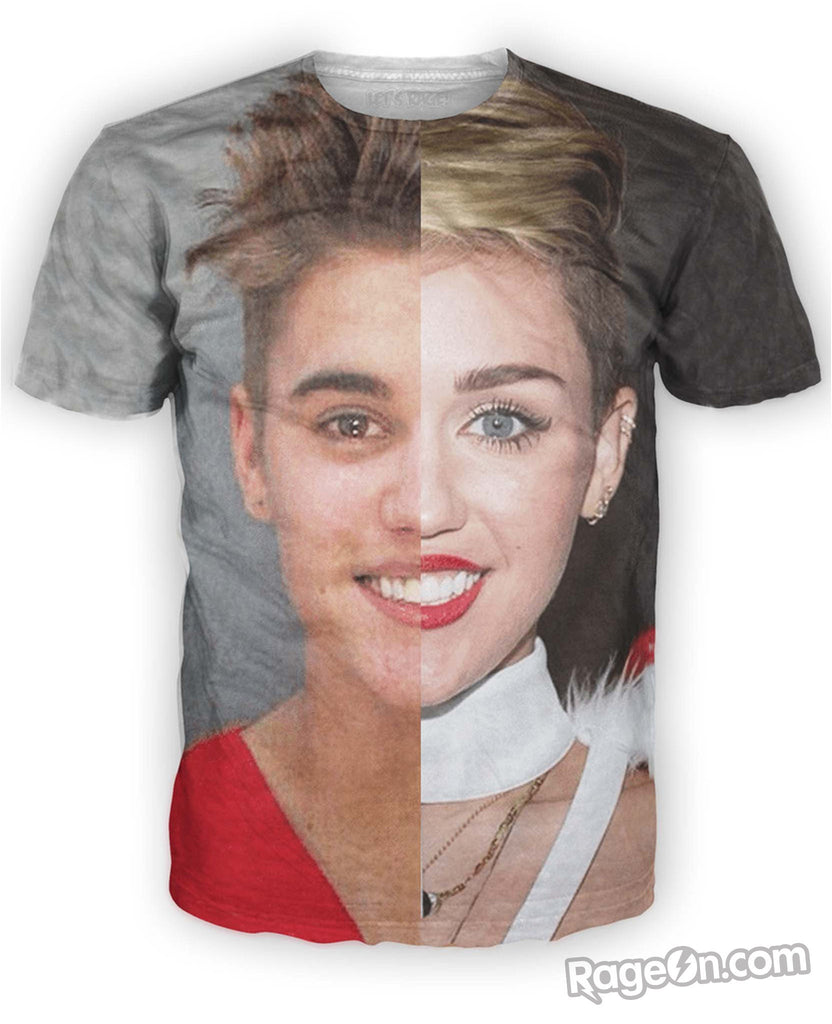 Justin Cyrus Miley Bieber T-Shirt