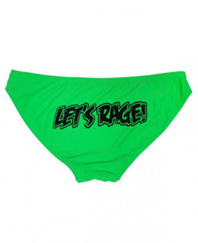 Let's Rage Bikini Bottom (Green)