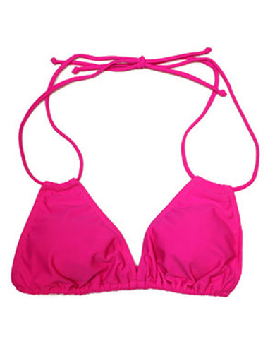 Let's Rage Bikini Top (Pink)