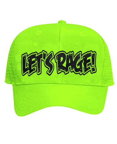 Let's Rage Neon Hats