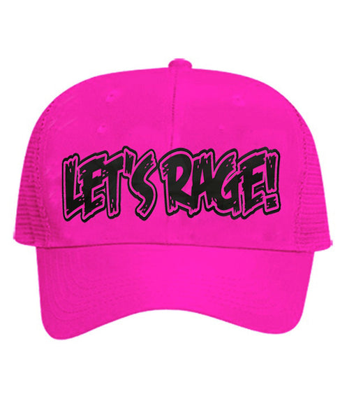 Let's Rage Neon Hats