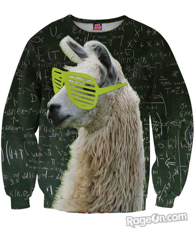 Llamathematics Sweatshirt