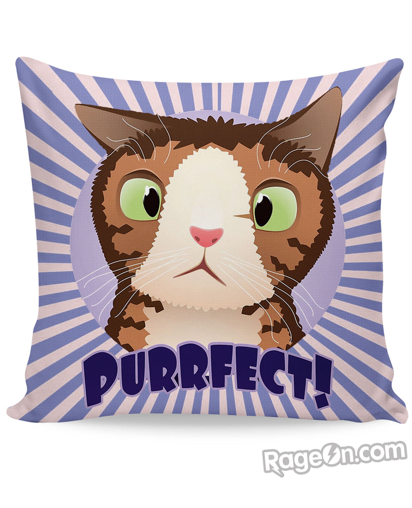 Monty PURRfect Couch Pillow