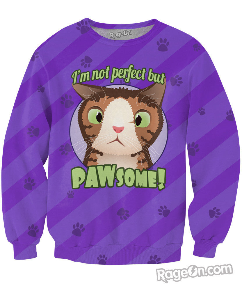 PAWsome Purple Sweatshirt