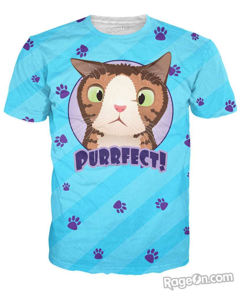 PURRfect Blue T-Shirt