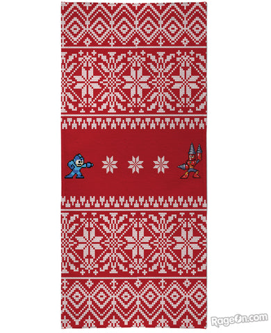 Mega Merry Christmas Beach Towel