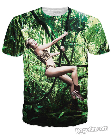 Miley Cyrus Jungle Fever T-Shirt