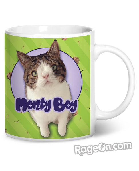 Monty Boy Green Coffee Mug