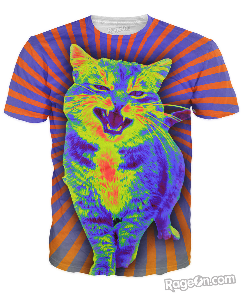 Psychedelic Kitty T-Shirt
