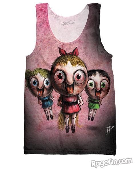 PowerPuff Girls on Ecstasy Tank Top