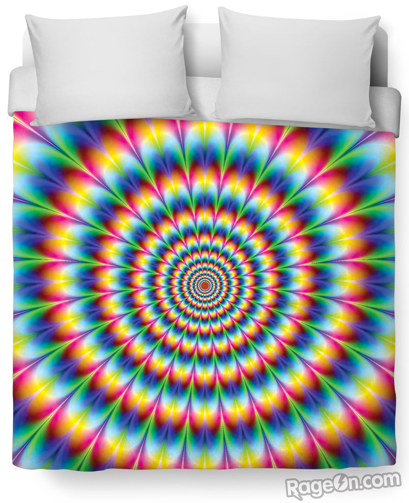 Into the Rainbow Duvet Cover