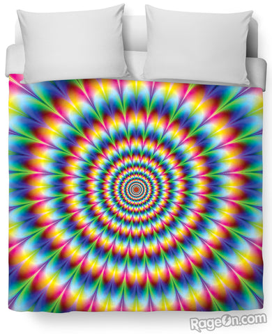 Into the Rainbow Duvet Cover