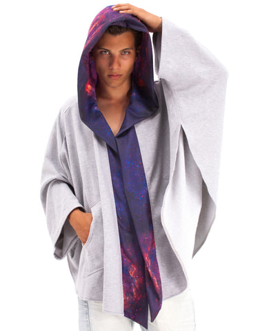 Purple Nebula Poncho Guy