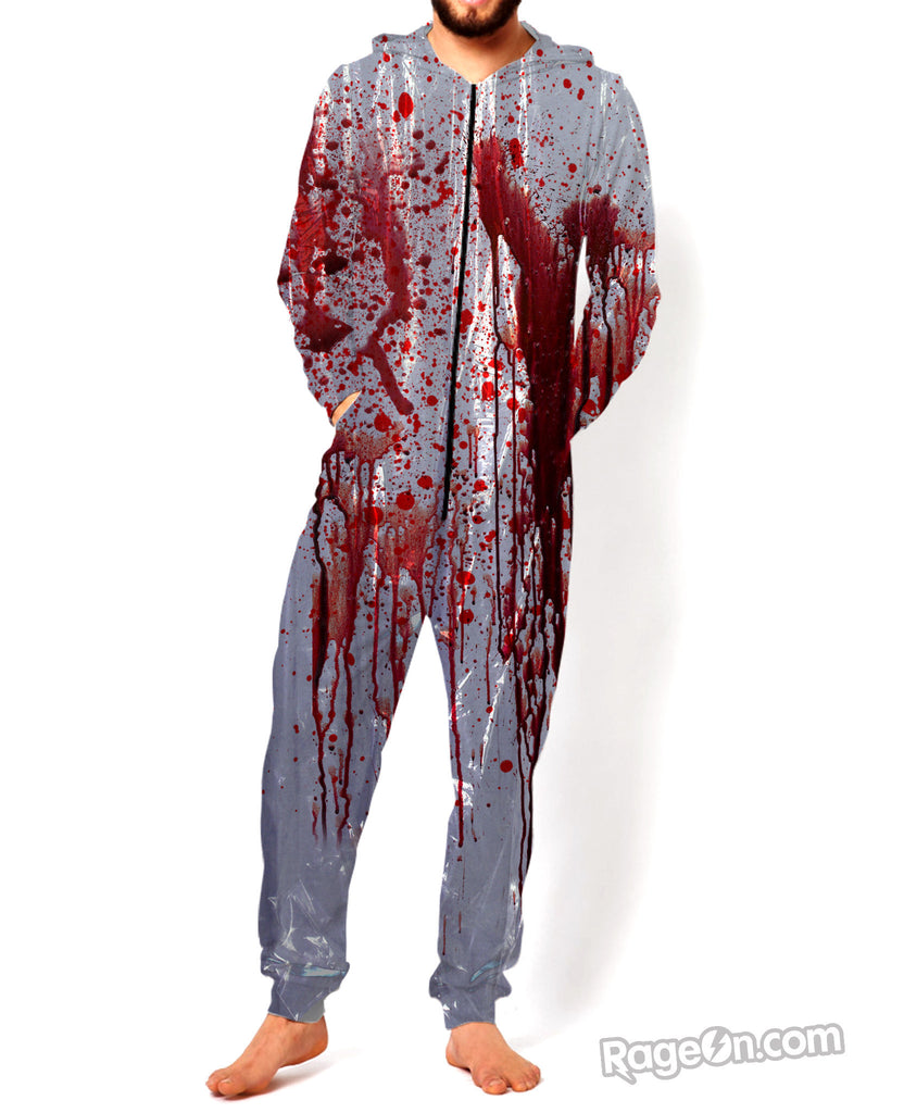 American Psycho Blood Splatter Onesie