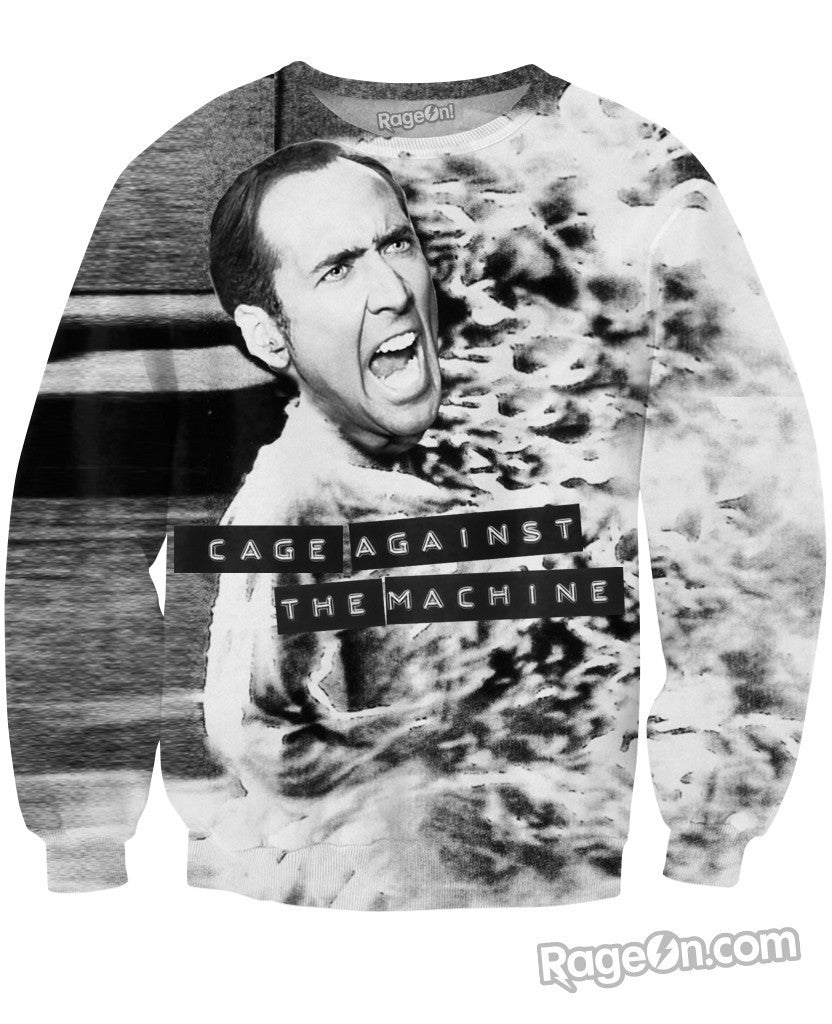 Cage On Sweatshirt