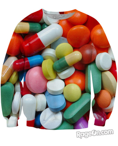 Pill Poppin Crewneck Sweatshirt