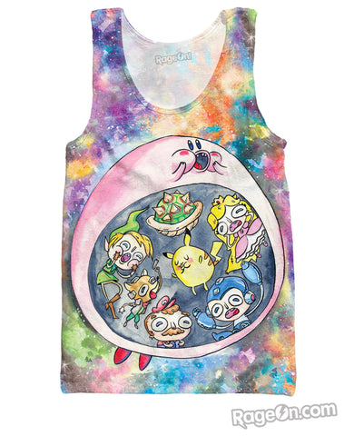 Kirby Nom Nom Tank Top