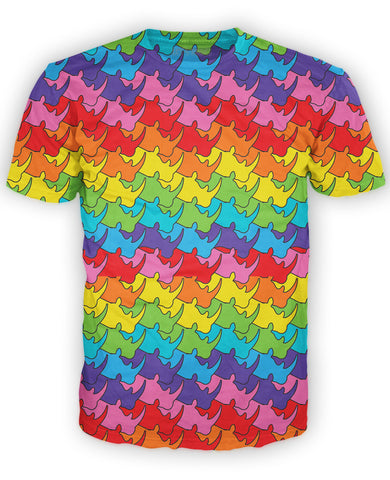 Rainbow Rhinos T-Shirt