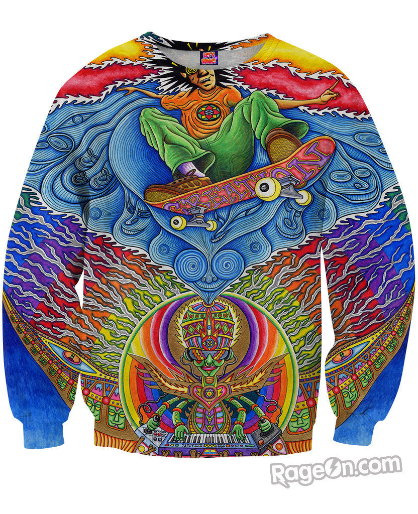 Skateboard Spirituality Sweatshirt