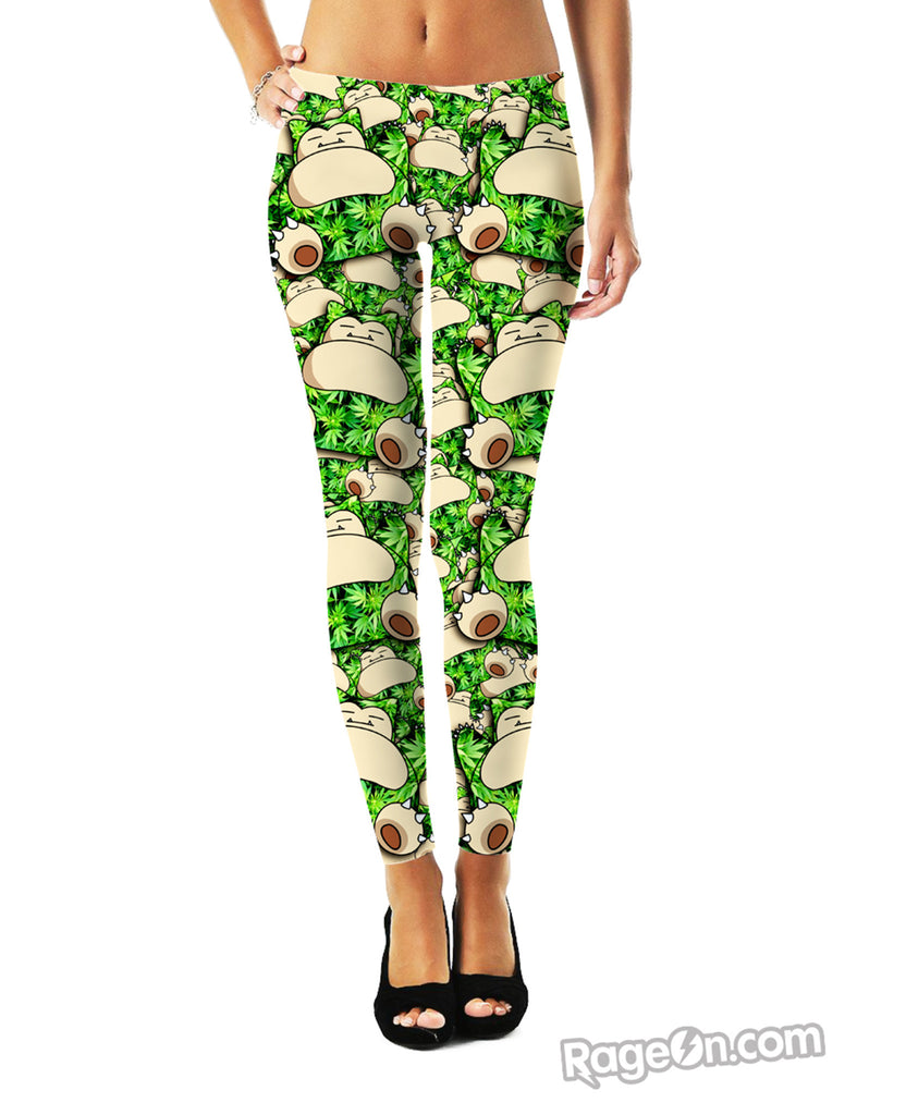 Snorlax Tile Leggings