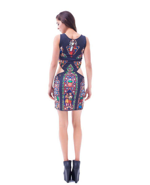 Stained Glass Cut Dress