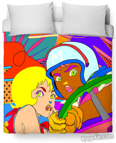 Speed Racer Duvet Cover