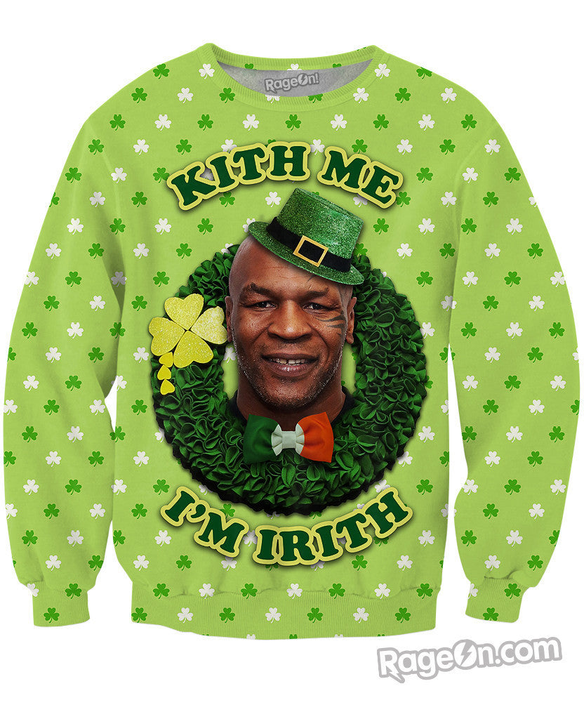 Tyson Patty's Day Crewneck Sweatshirt