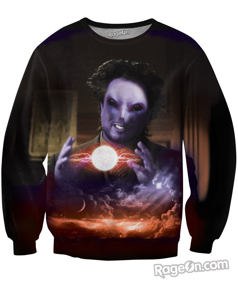 Evil Aliens Crewneck Sweatshirt