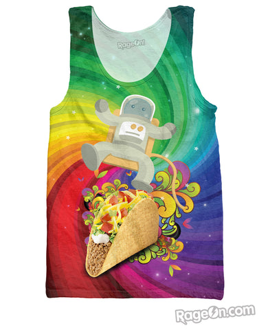 Taco Rainbow Tank Top