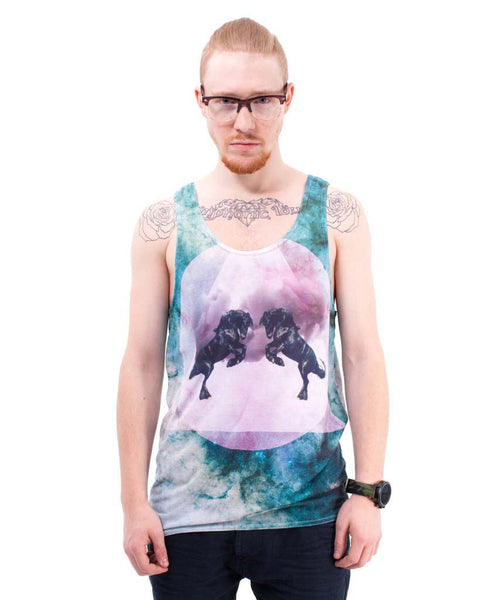 Triangle Horses Tank Top