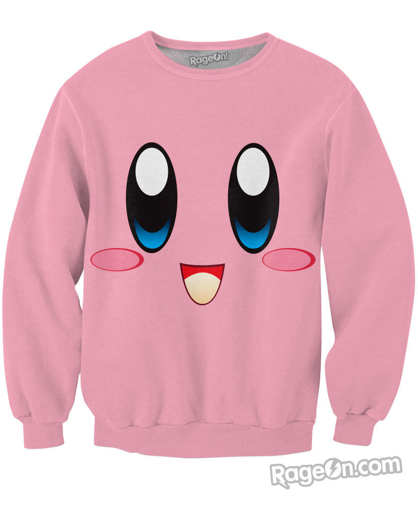 Kirby Face Crewneck Sweatshirt