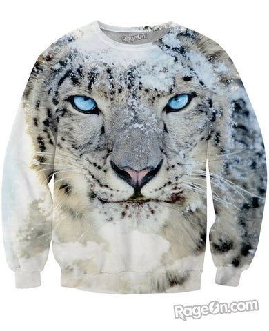 Snow Leopard Sweatshirt